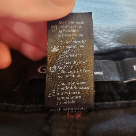 George Girls Black Button Down Skirt - Picture 6 of 9